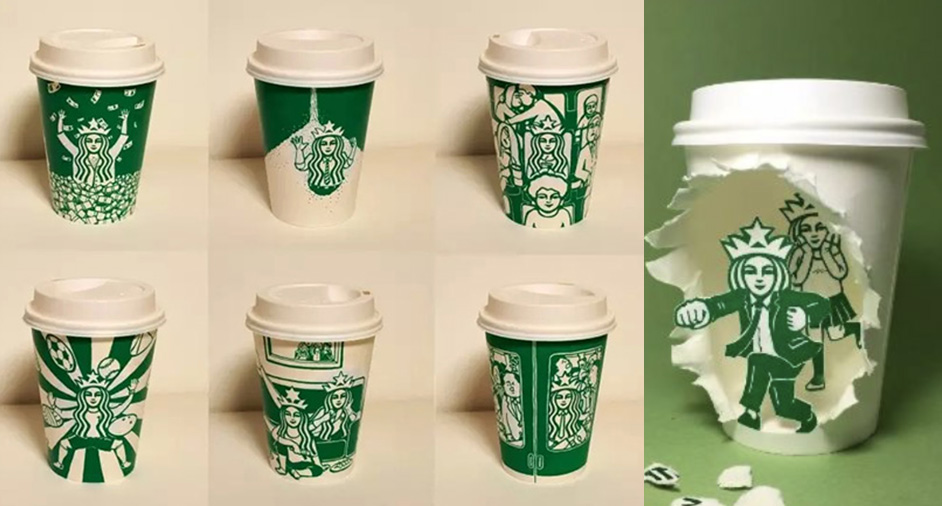 從Starbucks手繪紙杯競(jìng)賽活動(dòng)，看UGC成功的秘訣!